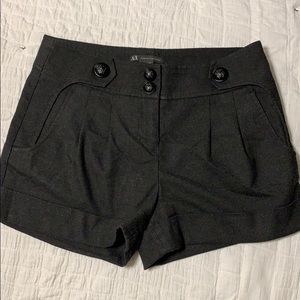 Armani Exchange dark gray shorts
